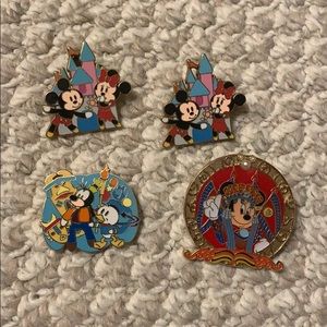 Hong Kong Disney pin set